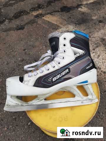 Вратарские хоккейные коньки bauer Курск - изображение 1