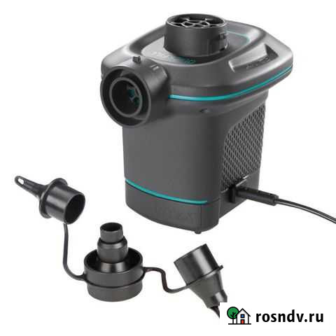 Насос электрический Intex 220-240V 3 насадки 66640 Тула - изображение 1