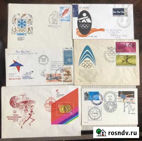 Конверты Олимпиада иностранные, СССР. Космос. И др Иркутск - изображение 1