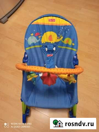 Шезлонг, качели Fisher Price Владимир - изображение 1