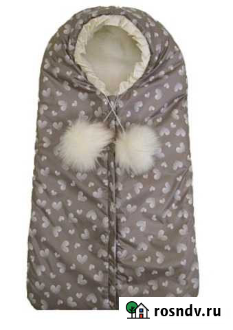 Конверт для новорожденного зимний Рассказово - изображение 1