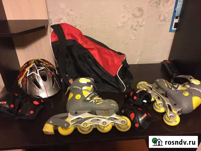 Детские ролики и защита Череповец - изображение 1