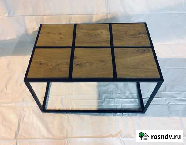 Журнальный столик из массива Санкт-Петербург - изображение 1