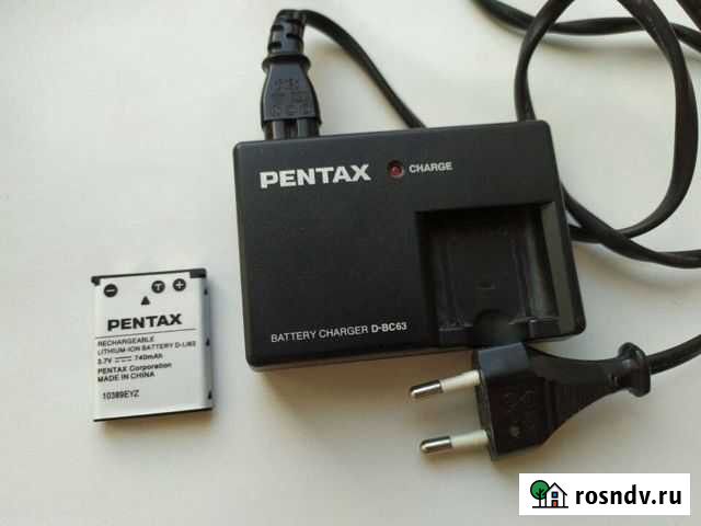 Зарядное устройство и аккумулятор Pentax Севастополь - изображение 1
