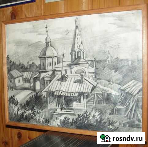 Ольга Фадеева Церковь в селе Калуга - изображение 1