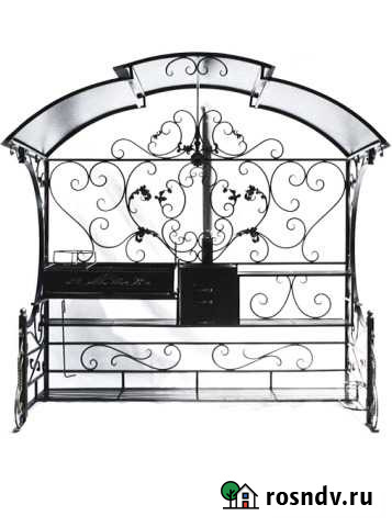 Мангал,мангал с крышей,кованный мангал с крышей Калуга - изображение 1