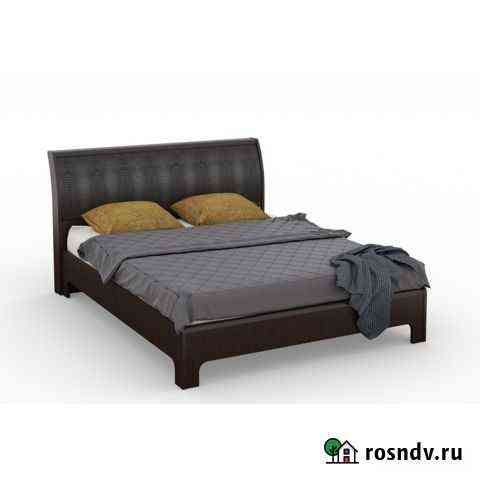 Кровать Токио 160*200 (без ламелей) Венге Калуга
