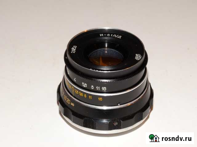 Продаю объектив Индустар И-61 Рыбинск - изображение 1