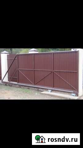 Откатные ворота Рославль - изображение 1