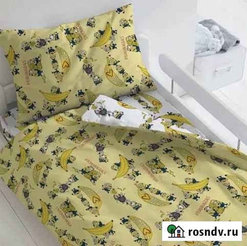 Белье постельное детское Миньоны Казань - изображение 1