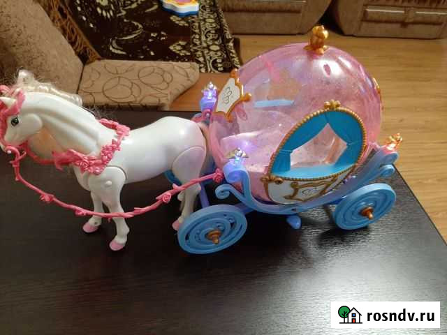 Лошадь с каретой и куклой Невинномысск - изображение 1