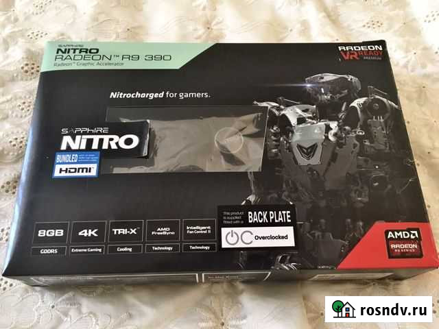 Видеокарта r9 390 8gb Тюмень - изображение 1