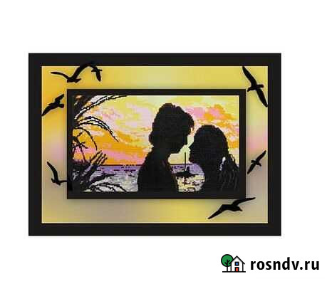 Картина крестиком Курган - изображение 1