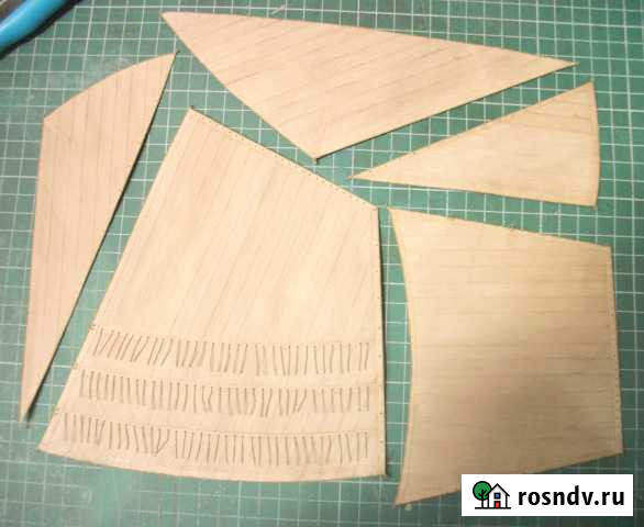 Модели парусников -Паруса на тендер авось Шахты - изображение 1