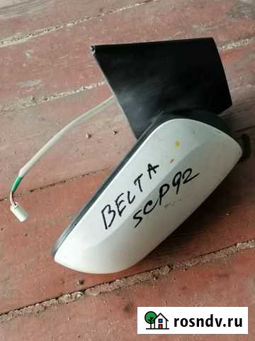 Продам левое боковое зеркало на тойота Belta Серышево - изображение 1