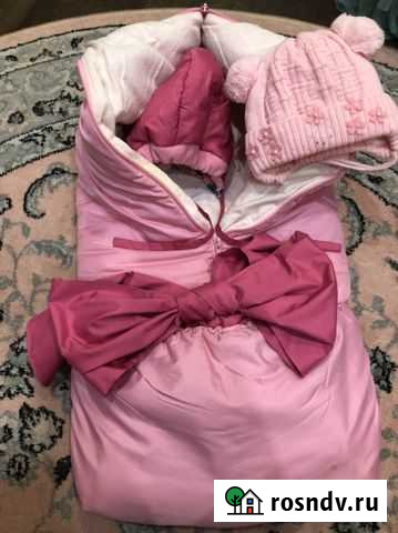 Конверт на выписку зимний Саянск - изображение 1