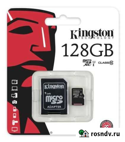 Карта памяти microsdxc 128 гб Махачкала - изображение 1