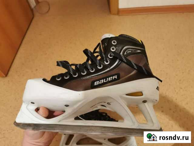 Вратарские коньки 10.5D Барнаул - изображение 1