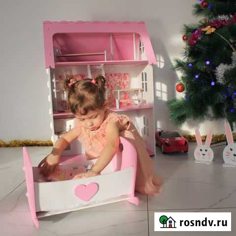 Кроватка для кукол 35 см Абакан - изображение 1