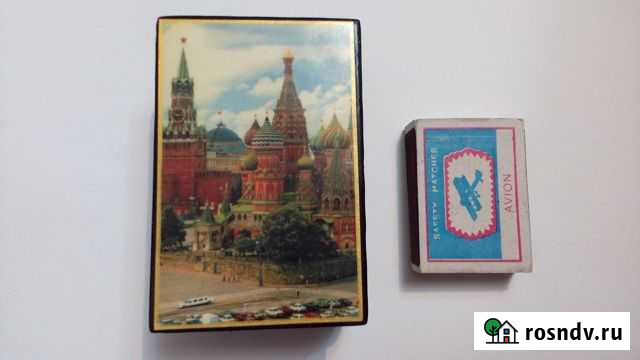 Шкатулка лаковая Кремль Пятигорск - изображение 1