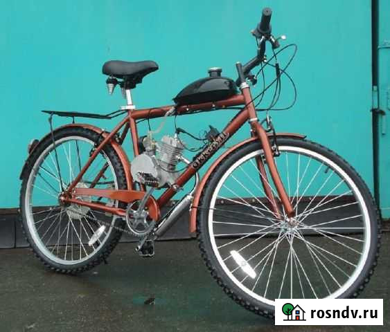 Велосипед с бензиновым двигателем Клинцы - изображение 1