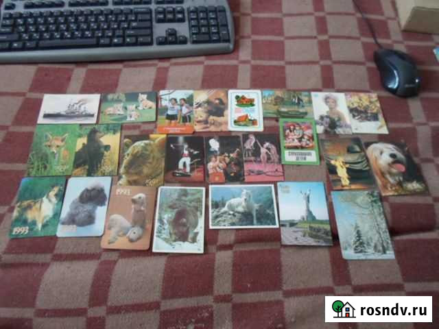 Продаю или меняю календарики 1980 - 2015 годов Рубцовск - изображение 1