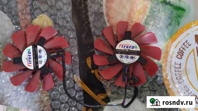 Б/У вентилятор для видеокарты RX570 Тюмень - изображение 1