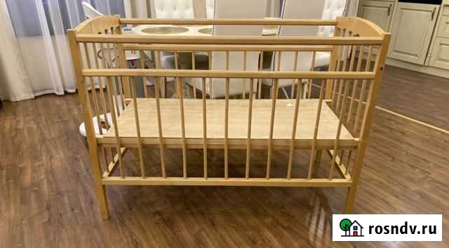 Детская кровать с маятником, 2 уровня Омск - изображение 1