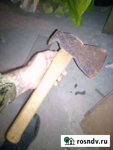 Топор Вермахт. Клеймо Н1941 Рамонь - изображение 1