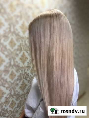 Окрашивание, стрижки, локоны,наращивание волос Щекино - изображение 1