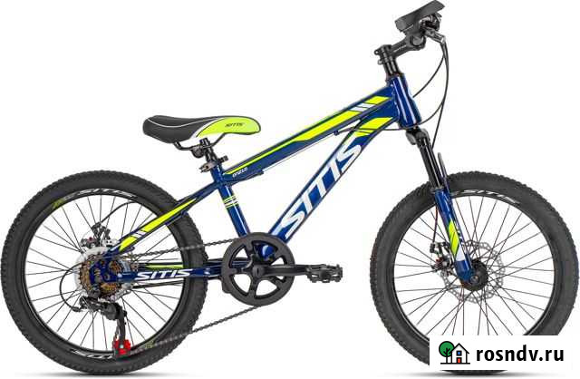 Велосипед sitis ONE ON210 20 (2021) сине-зеленый Анапа - изображение 1