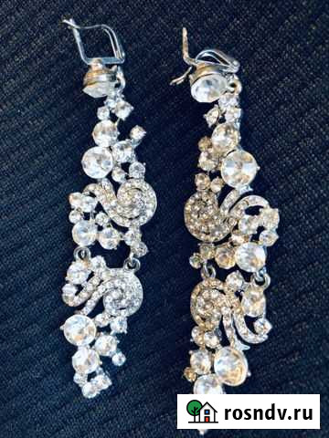 Серьги вечерние или на свадьбу Красногорск - изображение 1