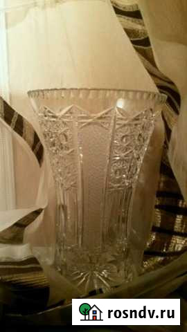 Ваза хрусталь хрустальная Ростов-на-Дону - изображение 1