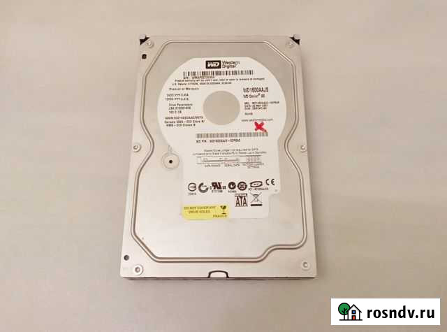 Жесткий диск WD 160Gb WD1600aajs донор Липецк - изображение 1