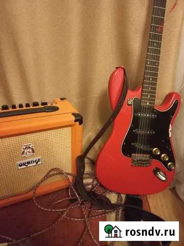 Электрогитара Корея Комбоусилитель Аксессуары Ивантеевка - изображение 1