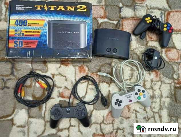 Приставка Titan 2 с встроенными играми Sega Dendy Киров - изображение 1