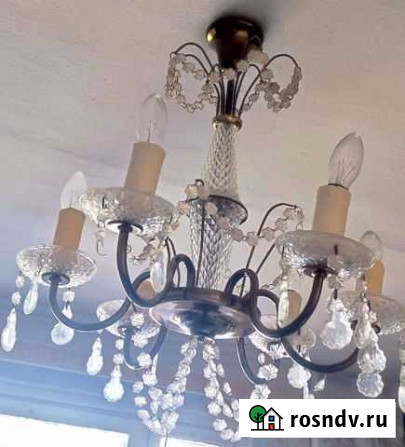 Люстра потолочная СССР Севастополь - изображение 1