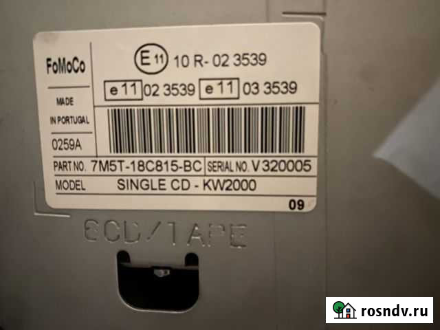 Магнитола штатная ford focus 2. 08-11год Сургут - изображение 1