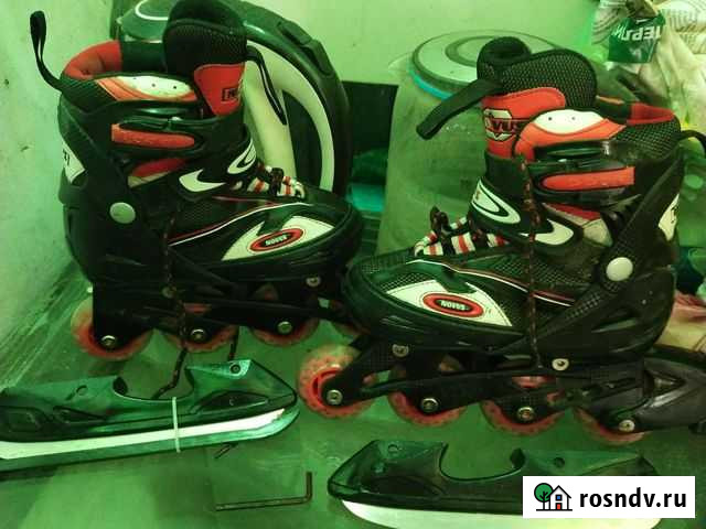 Ролики детские зима- лето Ростов-на-Дону - изображение 1