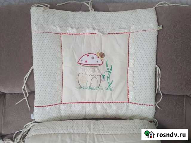 Бортики в детскую кроватку Омск - изображение 1