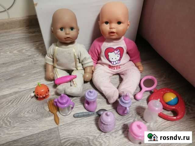 Пупсы + бутылки для кормления Димитровград - изображение 1