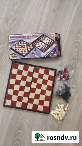 Шахматы, шашки, нарды - 3 в 1 Рязань - изображение 1