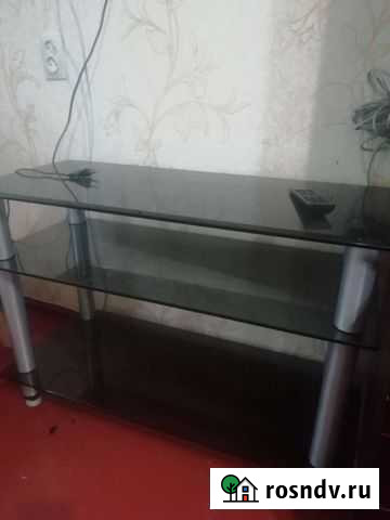 Стеклянная тумба под телевизор Азов - изображение 1