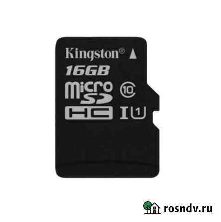 Карта памяти Kingston (microsdhc) 16Gb Самара - изображение 1