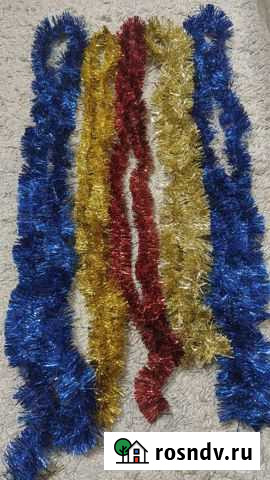 Новогодняя Мишура елочная Великие Луки - изображение 1