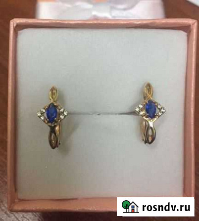 Золотые серьги Кемерово - изображение 1