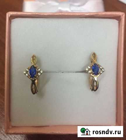 Золотые серьги Кемерово - изображение 1