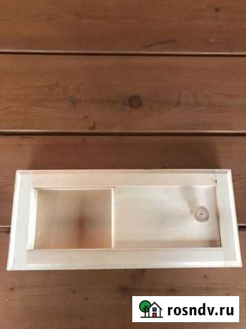 Форточка (вентиляционная заглушка) деревянная Углич - изображение 1