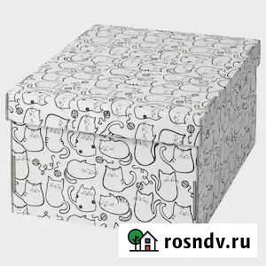 Коробка с крышкой IKEA Смека Петрозаводск - изображение 1