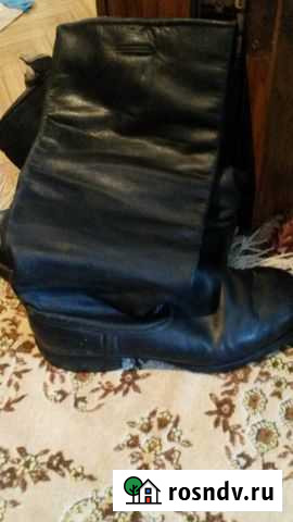 Сапоги хромовые казачьи(офицерские) ссср42 р-р Оренбург - изображение 1